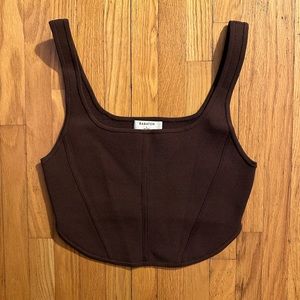 Aritzia sculpt knit tank - size large